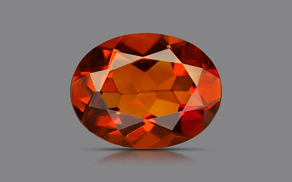 Madeira Citrine 9×7 MM – 1.57 Carats