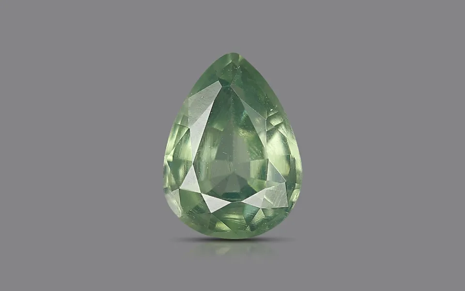 Green Zircon 7×5 MM – 0.89 Carats