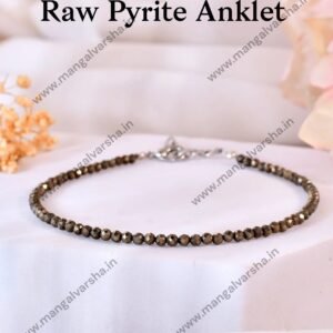 Raw Pyrite Anklet (100% Original and Natural)
