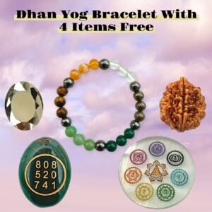 Dhan yog bracelet with 4 item free ( 100% original & natural)
