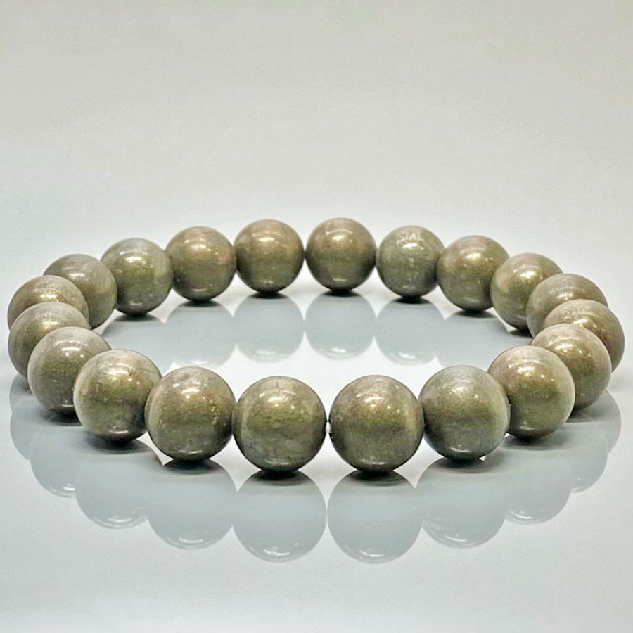 Pyrite Bracelet (10mm) - Image 4