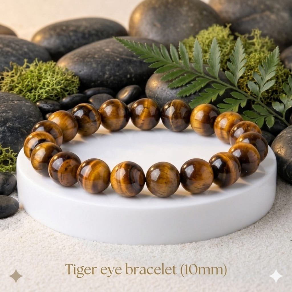 Tiger Eye Bracelet (10mm)