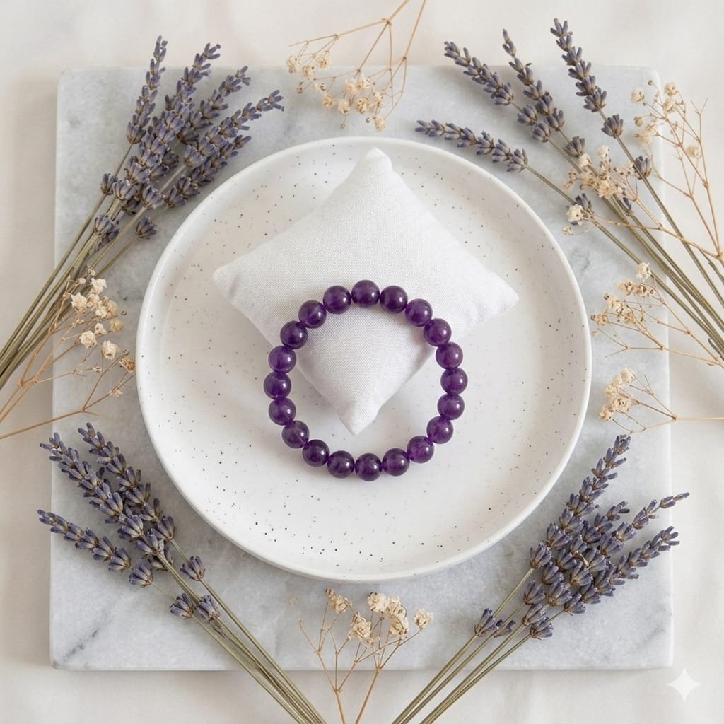 Amethyst Bracelet (12mm) - Image 3