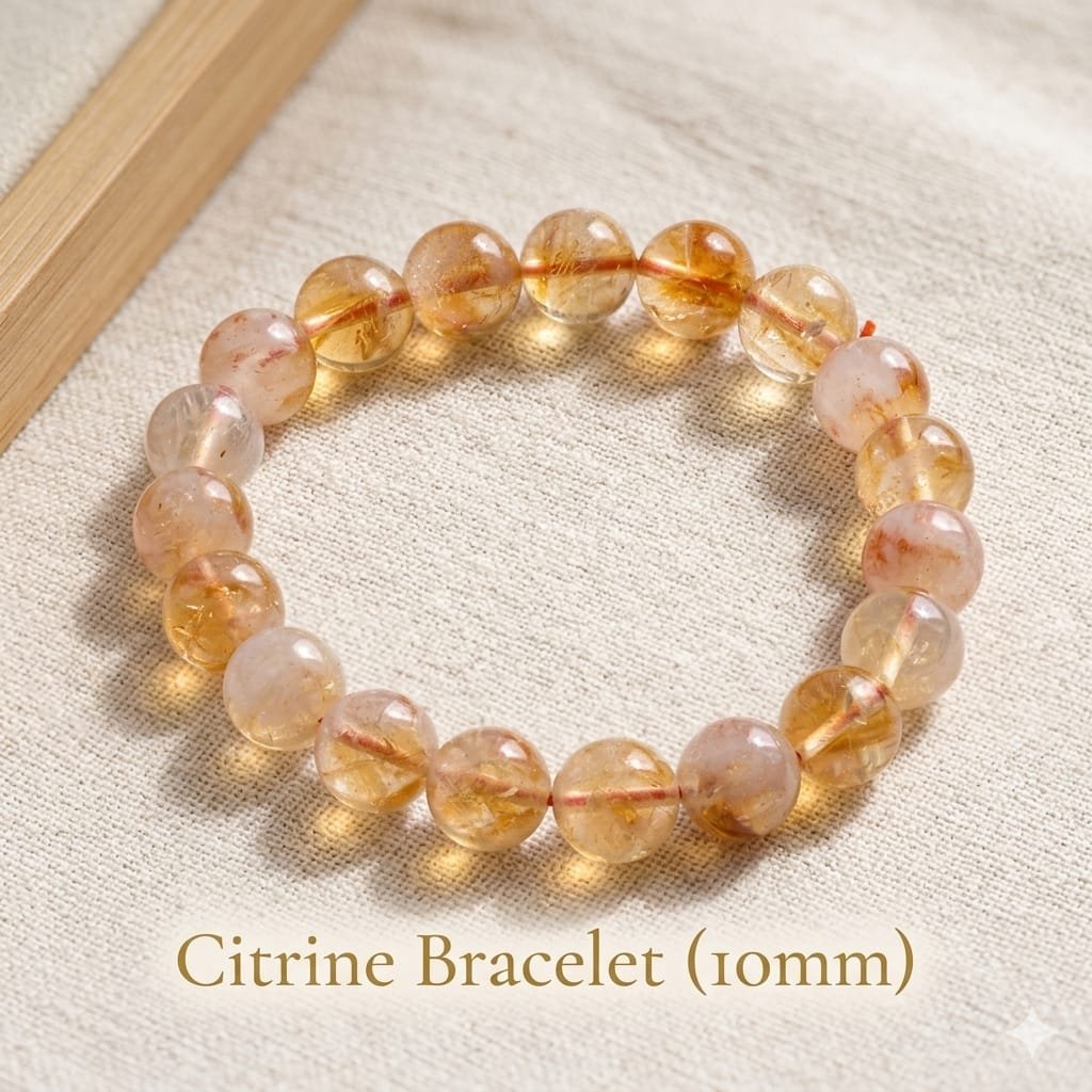 Citrine Bracelet (10mm)