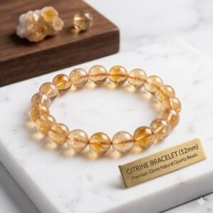 Citrine Bracelet (12mm)