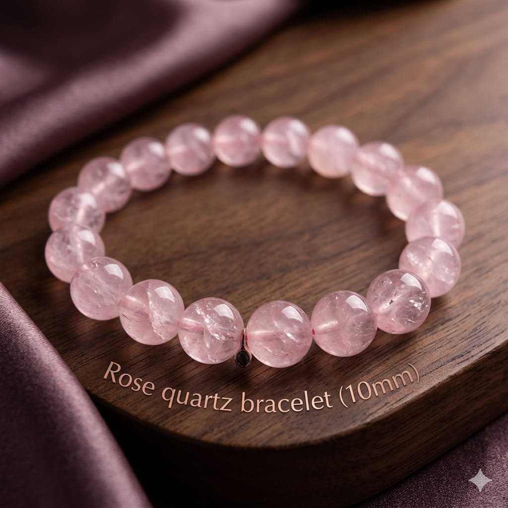 Rose Quartz Bracelet (10mm)