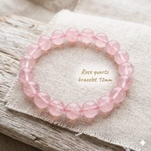 Rose Quartz Bracelet (12mm)