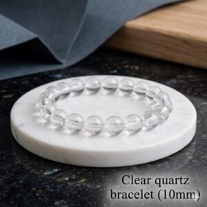 Clear Quartz Bracelet (10mm)